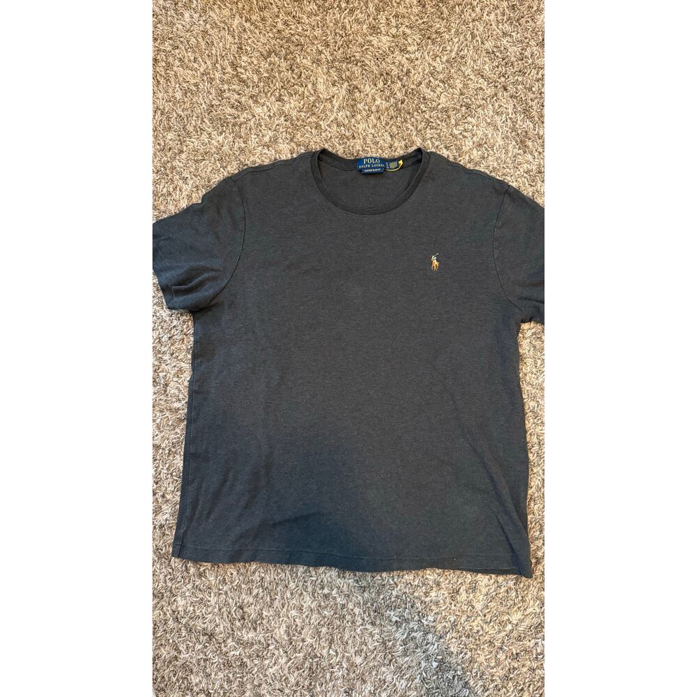 Polo Ralph Lauren Custom Slim Fit T-Shirt Men’s XL Gray Short Sleeve Tee